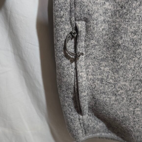 J.Crew NORDIC All Weather Designs 1/4 Zip Pullover Gray - Sz L* - Picture 4 of 6